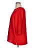 MULTIPLES 100% Polyester Red 3/4 Sleeve Blouse Size XL - photo 5