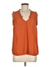ModCloth 100% Polyester Orange Sleeveless Blouse Size M - photo 1