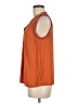 ModCloth 100% Polyester Orange Sleeveless Blouse Size M - photo 5