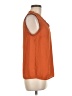 ModCloth 100% Polyester Orange Sleeveless Blouse Size M - photo 4