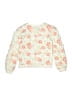 Cynthia Rowley TJX Floral Ivory Sweatshirt Size 10 - 12 - photo 2
