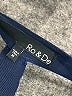 Ro & De 100% Polyester Solid Blue Casual Dress Size M - photo 7