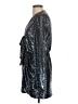 Cinq à Sept 100% Polyester Silver Cocktail Dress Size 2 - photo 5