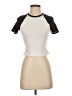 Unbranded Ivory Short Sleeve Turtleneck Size S (estimated) - photo 1