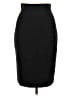 CUE Solid Black Casual Skirt Size 10 - photo 1