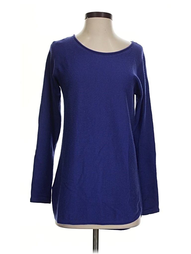 Pre-owned Max Studio Wool Sweater In Blue