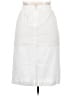 Unbranded Solid White Casual Skirt Size 14 - photo 2
