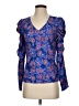 Ann Taylor LOFT Blue 3/4 Sleeve Blouse Size XS - photo 1