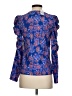 Ann Taylor LOFT Blue 3/4 Sleeve Blouse Size XS - photo 2