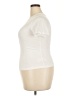 Scoop Ivory Short Sleeve Turtleneck Size XXL - photo 5