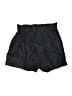 CJ Laing 100% Linen Solid Black Shorts Size L - photo 2