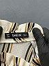 Shein Stripes Ivory 3/4 Sleeve Blouse Size S - photo 7