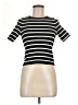 Happily Grey 100% Polyester Black Short Sleeve Top Size M - photo 1