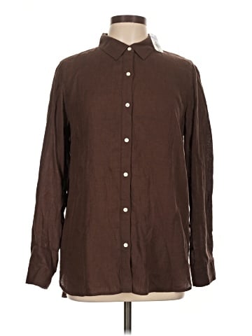 J. McLaughlin Long Sleeve Button-Down Shirt (view 1)