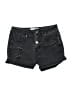 Mudd Black Denim Shorts Size 3 - photo 1