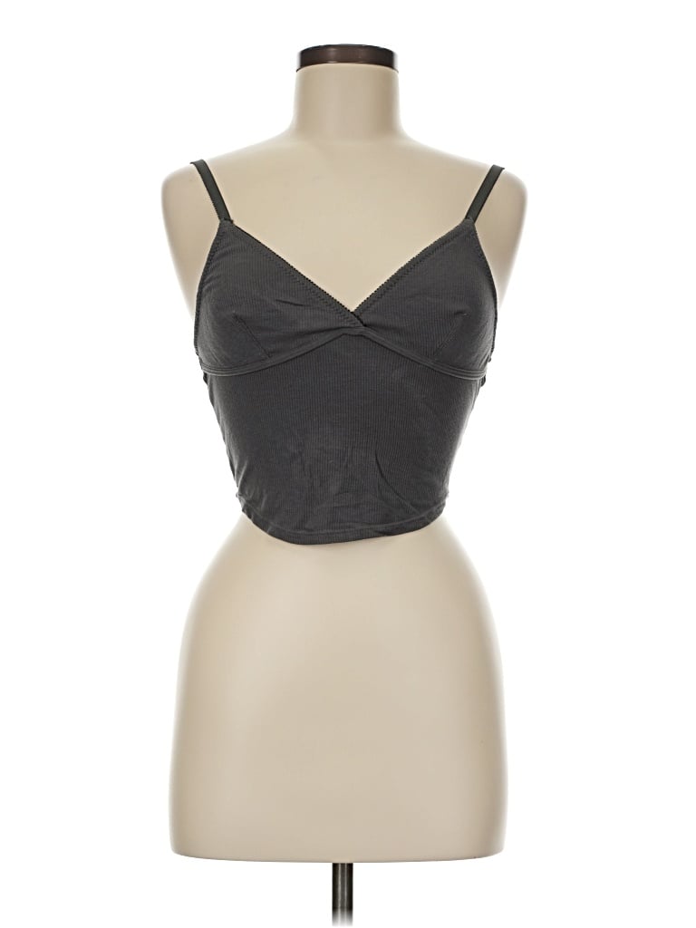Pre-owned Out From Under Tank Top Black Strapless Neckline Tops