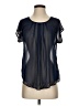 Sioni Black Short Sleeve Blouse Size S - photo 1