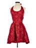 Shein 100% Polyester Red Casual Dress Size 4 - photo 1
