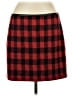 Madewell Plaid Red Casual Skirt Size 12 - photo 1
