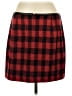 Madewell Plaid Red Casual Skirt Size 12 - photo 2