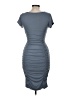 Venus Solid Gray Cocktail Dress Size M (estimated) - photo 2
