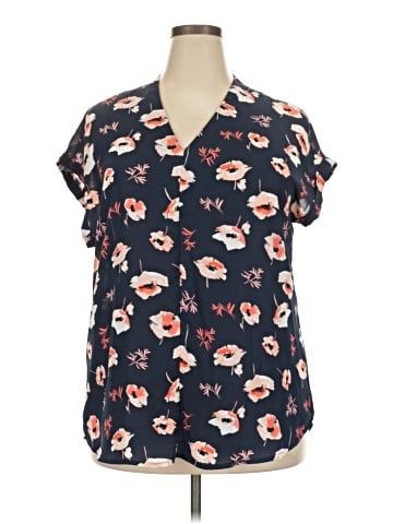Pleione Short Sleeve Blouse (view 1)