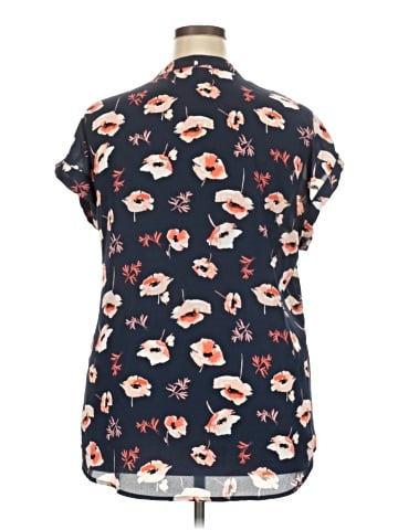 Pleione Short Sleeve Blouse (view 2)