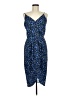 Chelsea28 100% Polyester Stars Blue Cocktail Dress Size M - photo 1