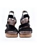 Naturalizer 100% Leather Black Wedges Size 10 1/2 - photo 2