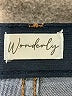 wonderly Solid Blue Jeans Size 16 - photo 7