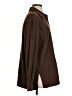 Denim & Co Brown Long Sleeve Blouse Size S - photo 4