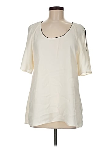 Lafayette 148 New York Short Sleeve Top (view 1)