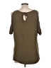 Miselon Green Short Sleeve Top Size L - photo 2