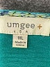 Umgee 100% Polyester Teal Short Sleeve Top Size 1X - photo 7