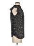 Ann Taylor LOFT Floral Black Sleeveless Blouse Size S - photo 4