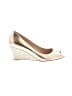 L.K. Bennett Metallic Gold Wedges Size EU 38 - photo 1