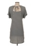 Primark Solid Gray Casual Dress Size S - photo 2