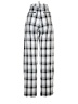 DAZY 100% Polyester Plaid Silver Casual Pants Size M - photo 2