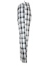 DAZY 100% Polyester Plaid Silver Casual Pants Size M - photo 5