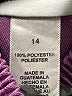 Alfred Dunner 100% Polyester Solid Purple Formal Skirt Size 14 - photo 5