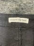 Beyond This Plane Solid Black Denim Shorts Size L - photo 3