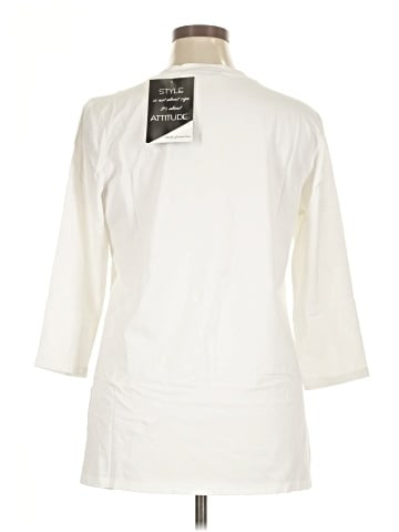 Attitudes by Renee 3/4 Sleeve T-Shirt (view 2)