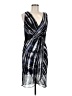 DKNY Graphic Blue Cocktail Dress Size 8 - photo 1