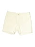 J. McLaughlin Solid Ivory Shorts Size 6 - photo 1