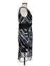DKNY Graphic Blue Cocktail Dress Size 8 - photo 4