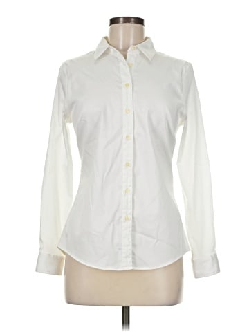Banana Republic Factory Store Long Sleeve Button-Down Shirt (view 1)