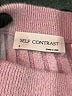 Self Contrast Pink Casual Skirt Size S - photo 4