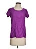 Impact Purple Short Sleeve Top Size S - photo 1