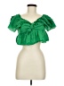 Zara Green Short Sleeve Blouse Size M - photo 1
