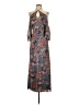 Intermix Gray Casual Dress Size P (petite) - photo 1